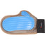 FLAMINGO Gant de Brossage Rongeur Hatna/Mandy Taupe/Bleu 25x18cm