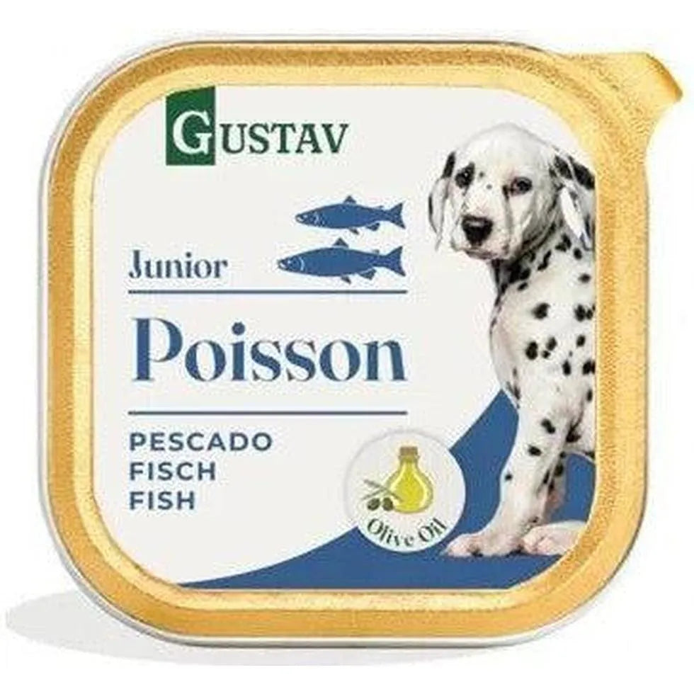 GUSTAV Junior Chien Poisson 150g