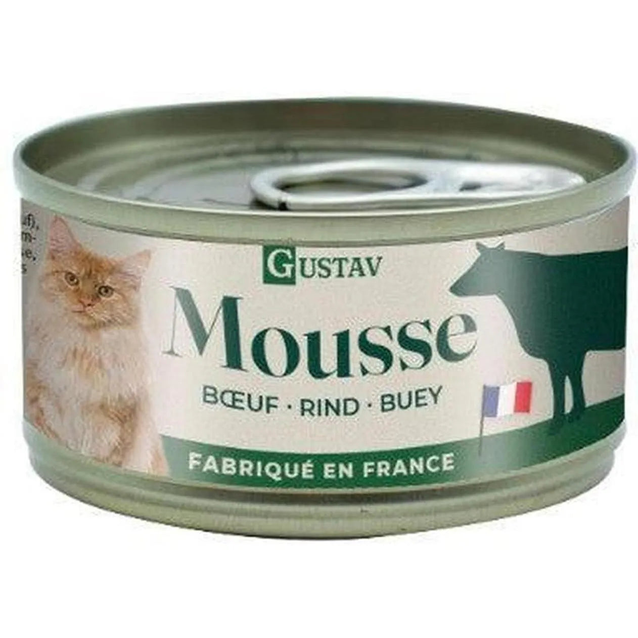 GUSTAV Mousse Chat, boeuf