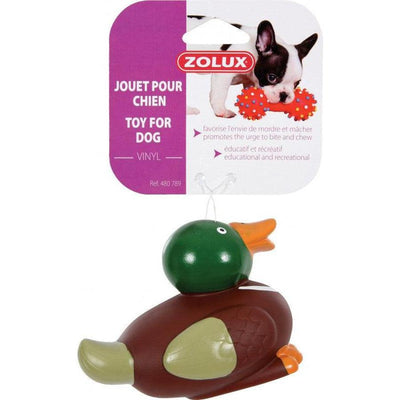 ZOLUX Jouet Canard Vinyl 11cm pour Chien