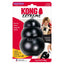 KONG Extreme Jouet à Garnir en Caoutchouc Noir pour Chien Mâcheur Puissant Taille XL