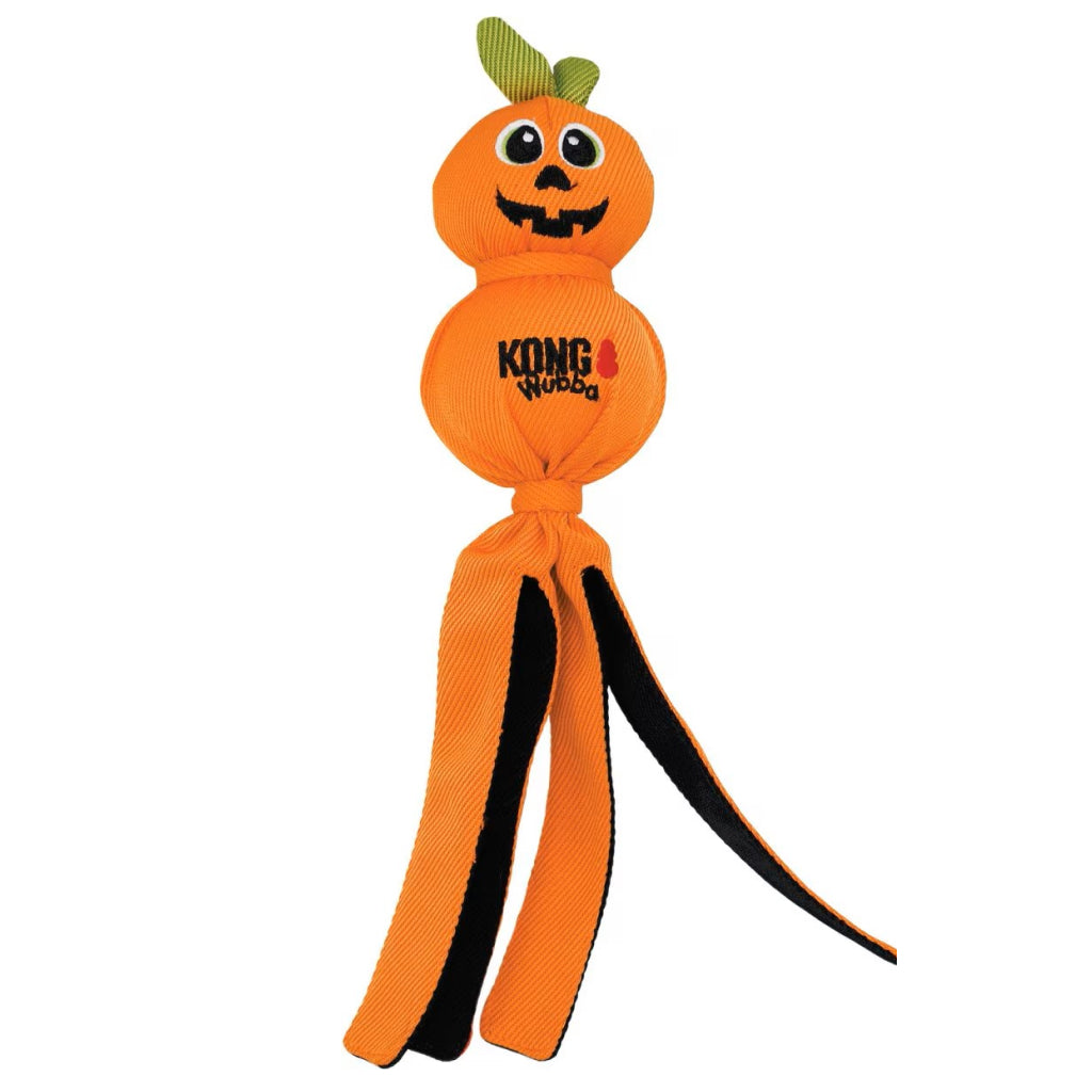 KONG Halloween Wubba Ballistic, citrouille L