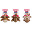 KONG Cozie Assorted Naturals Jouet en Peluche pour Chien Taille M