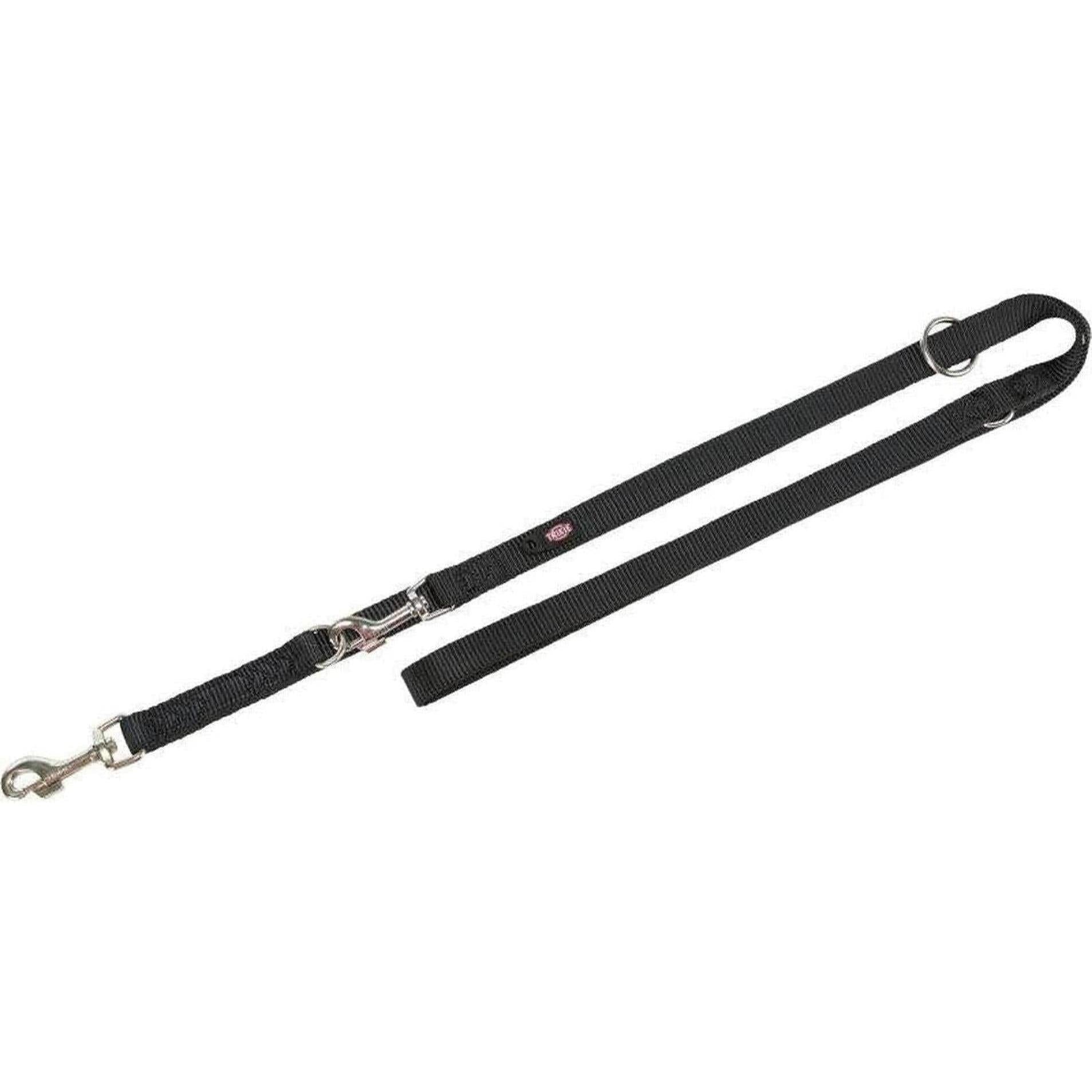 TRIXIE CityStyle laisse 3 positions en PVC S-M 2m noir
