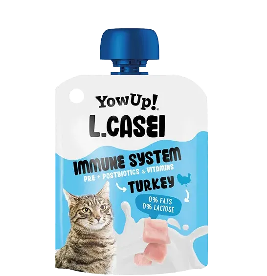 YowUp L.Casei à la dinde pour chat 85 g