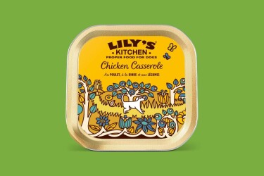 LILY'S KITCHEN Adulte Terrine Chicken Casserole Poulet Dinde et Légumes 150g