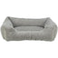 TRIXIE Couchage Jonna 110x75cm Gris Velours Côtelé