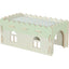 ZOLUX Maison en bois Cosy+ S Souris, Hamster et Rat Bois FSC Plaid polaire