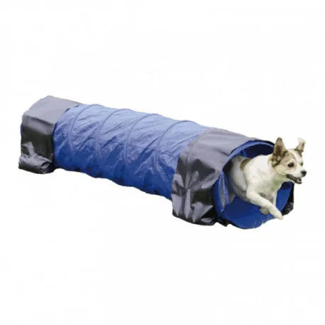 TRIXIE Mini Tunnel Fun Agility Ø 40 cm x 2 m Bleu