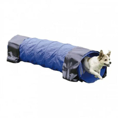 TRIXIE Mini Tunnel Fun Agility Ø 40 cm x 2 m Bleu
