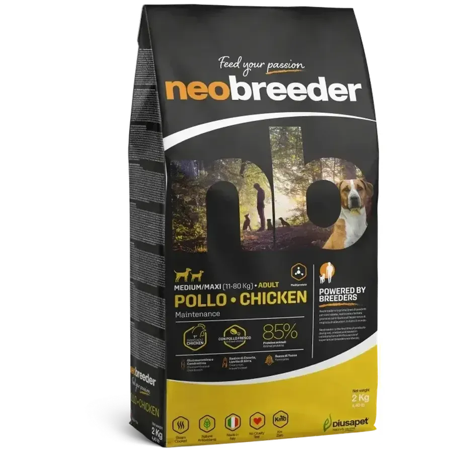 Neobreeder Poulet chien adulte medium maxi