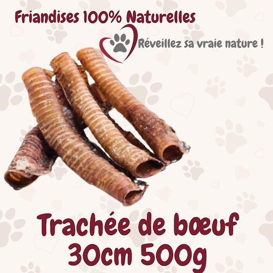 VADIGRAN TRACHEE DE BOEUF 30CM VRAC