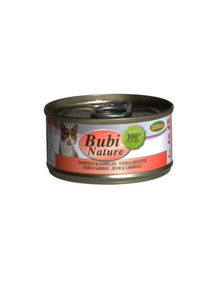 BUBIMEX Bubi Nature Thon Crevette en Gelée Chat 85g