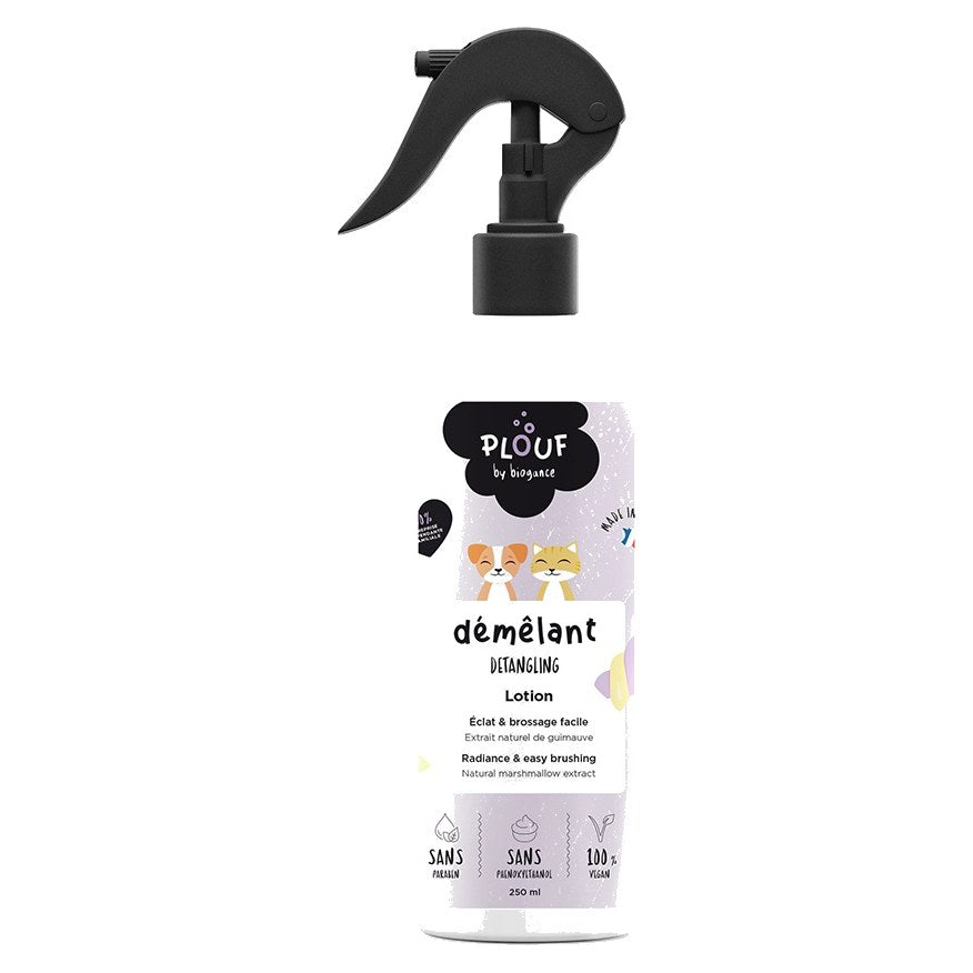 PLOUF by Biogance Lotion Démêlante pour Chien et Chat 250ml