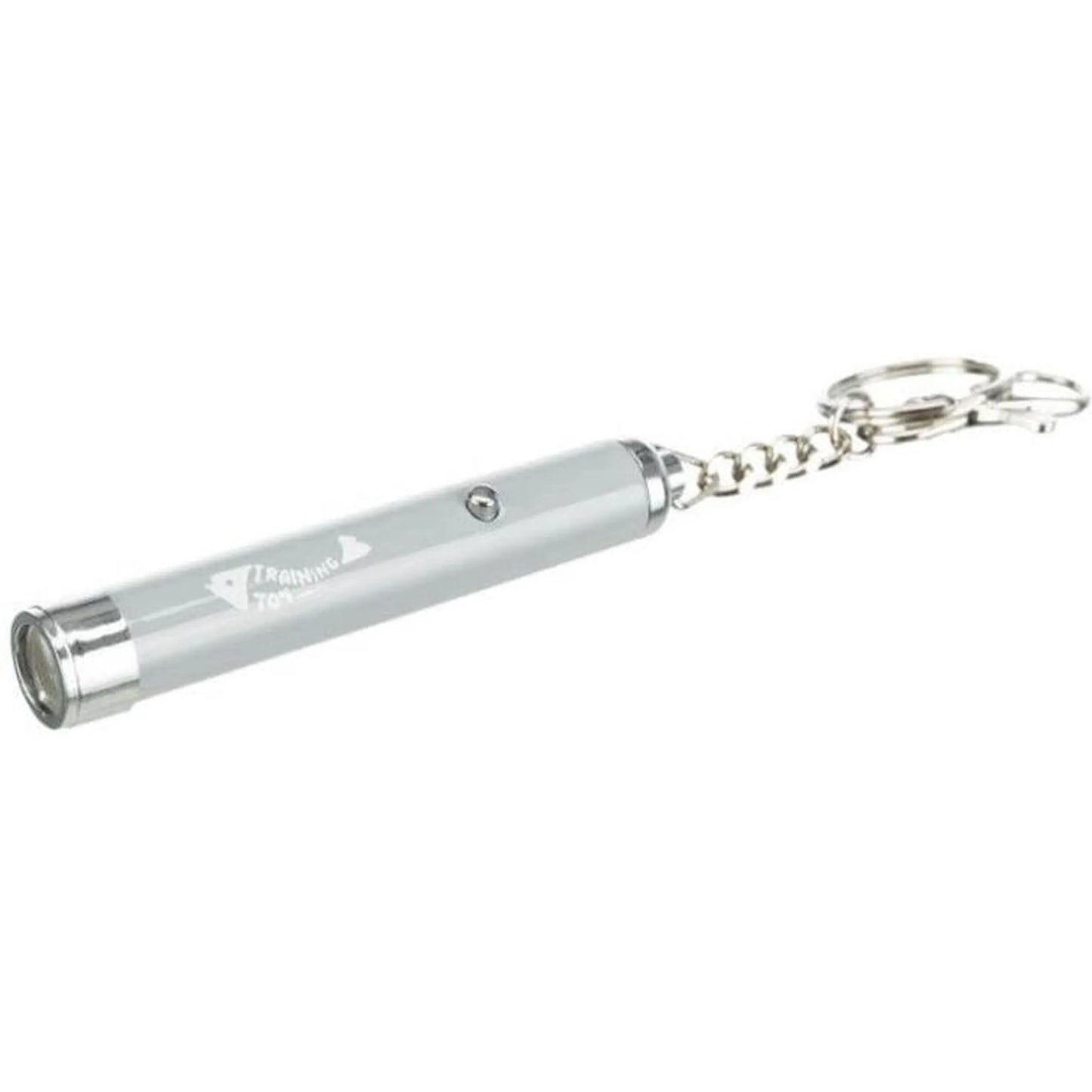 TRIXIE Pointeur LED Catch the Light Poisson 8 cm Gris