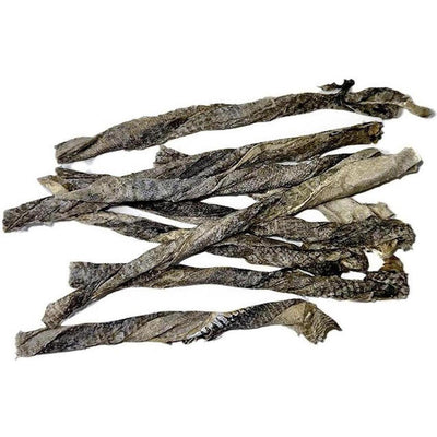 ZOOMALIN Peau de poisson torsadé Friandise Naturelle Chien et Chiot 100g