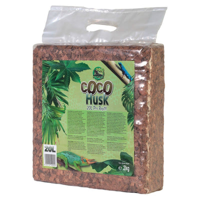 PRO REPTIL Coco Husk Substrat Fibre de Coco pour Terrarium 20L