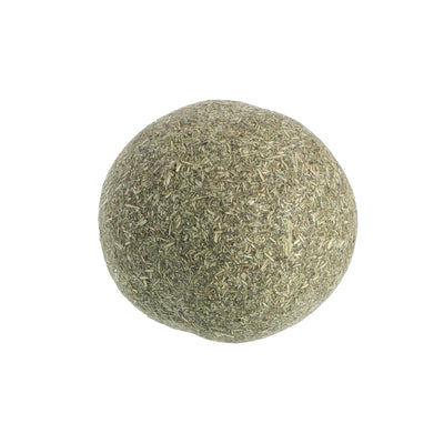 ZOOMALIN Balle herbe à chat Ø4 cm pour chat adulte