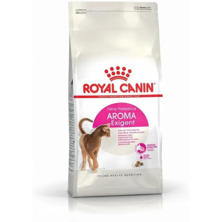 ROYAL CANIN Aroma Exigent Croquettes pour Chat Adulte Exigeant 1-7 ans Saveur Poisson 400g