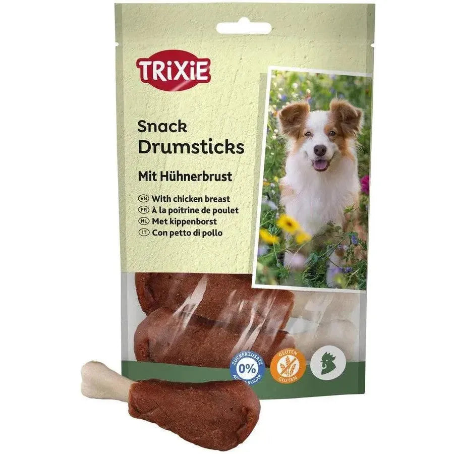 TRIXIE Drumsticks à la poitrine de poulet 5 Pcs/95 g