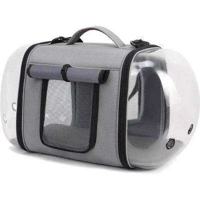 ZOOMALIN Sac de transport transparent gris 41x33x25cm