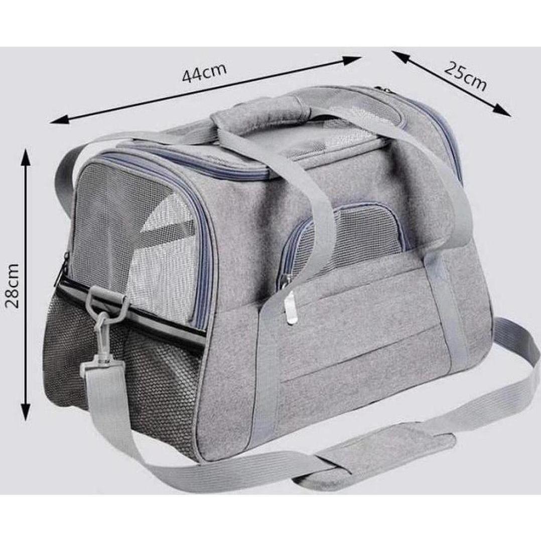 ZOOMALIN Sac de Transport 600D Gris Chine 44x22x26cm