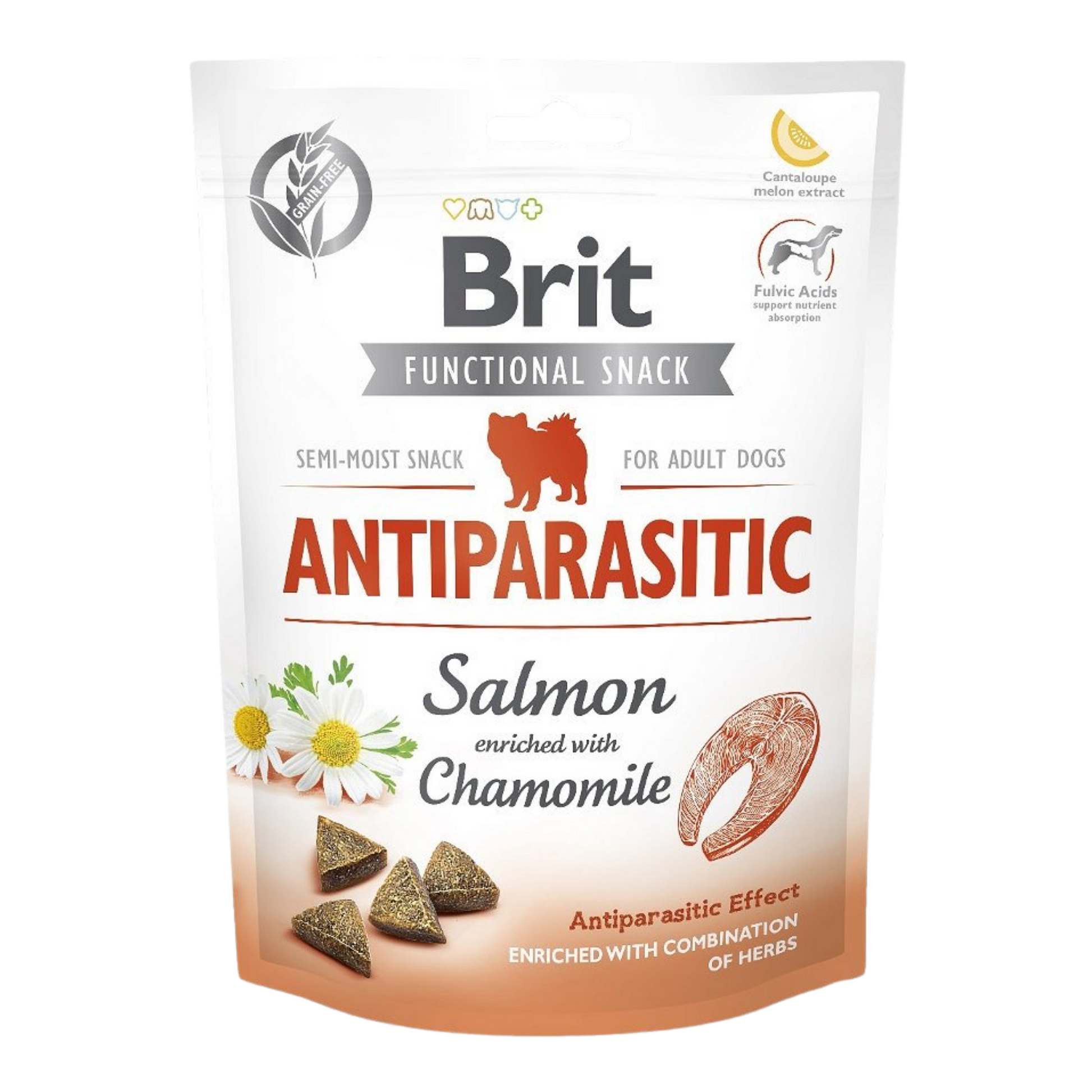 BRIT Care Dog Functional Snack Antiparasitic Saumon 150g