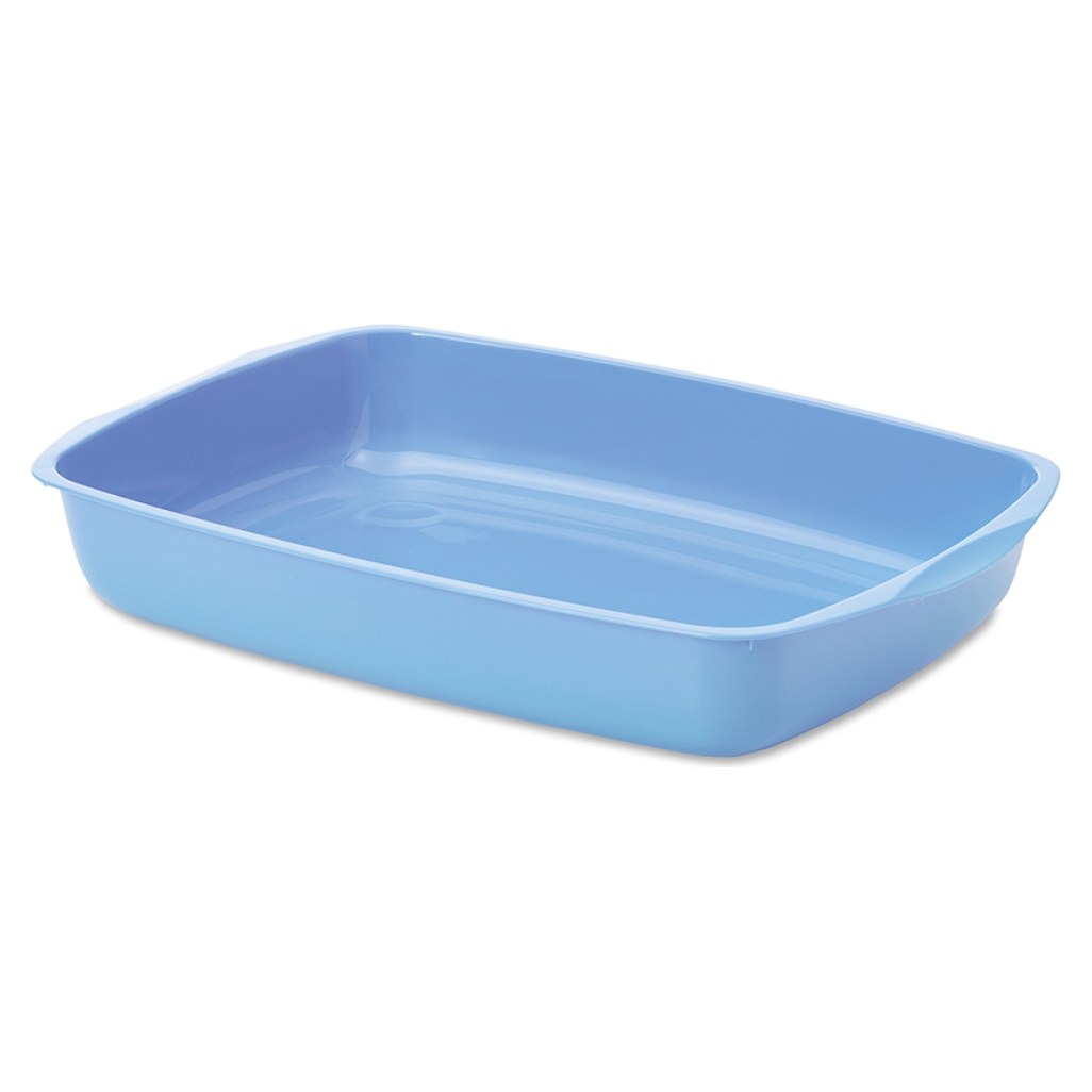 SAVIC Litter Tray 38 Bac à Litière pour Chaton 38x27x6cm Coloris Assorti