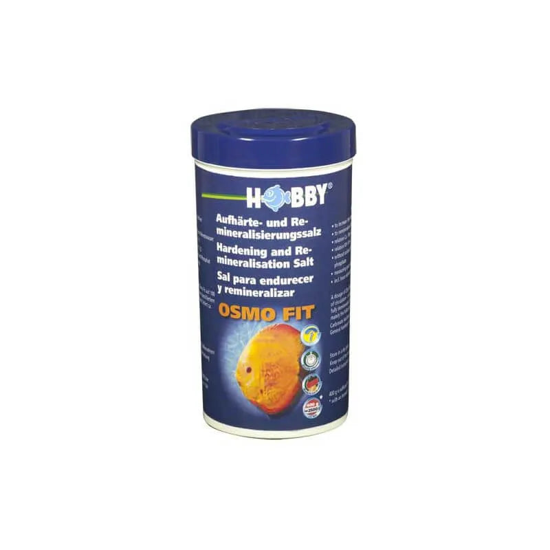 HOBBY-DOSHE AQUARISTIK Osmo Fit 400g Sel minéral pour reminéralisation et durcissement de l'eau osmosée