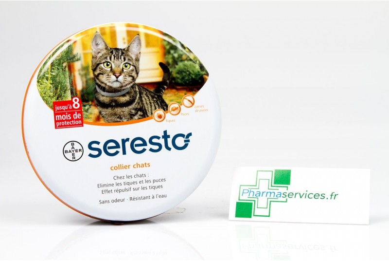 SERESTO Collier Antiparasitaire Chat 1 collier 38cm