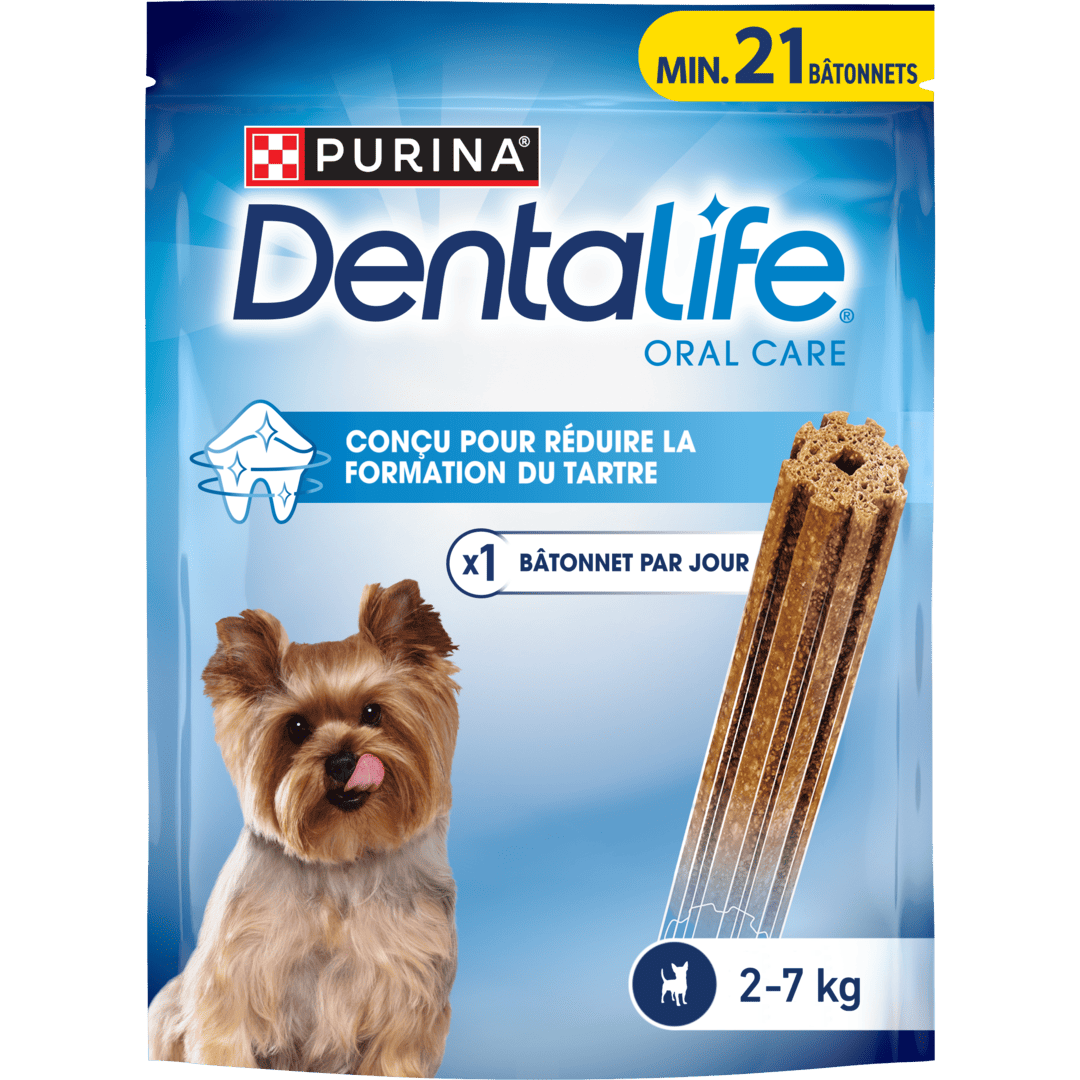 PURINA DENTALIFE Daily Très Petit Chien (2-7 kg) Bâtonnets à Mâcher 207 g