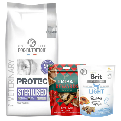 Malin bundle protect sterilized - Le pack chien stérilisé