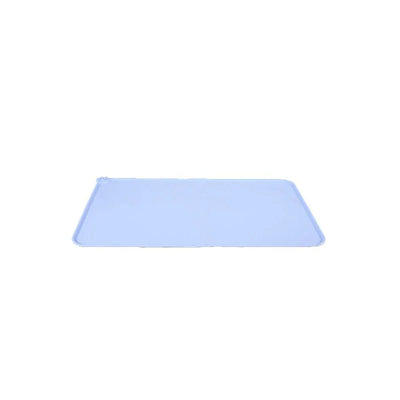 ZOLUX Tapis Écuelles Silicone Bleu Taille M 47.5 x 30.1 cm