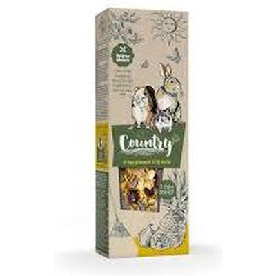 COUNTRY Crispy Pineapple & Fig Sticks Friandises pour rongeurs et lapins 100g