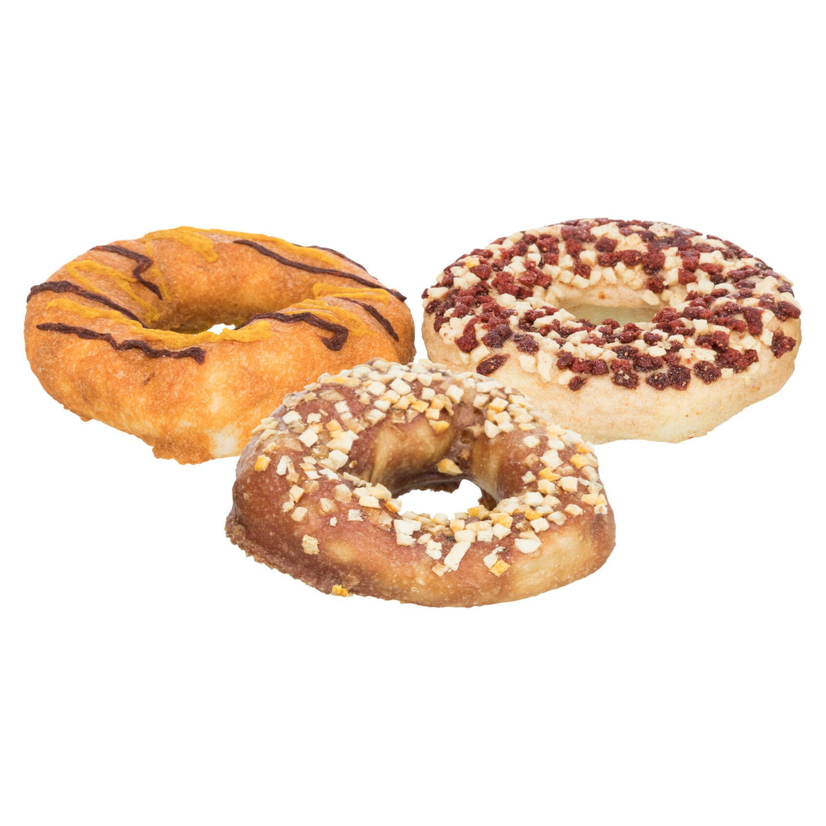 TRIXIE Donuts à mâcher, les 3 variétés