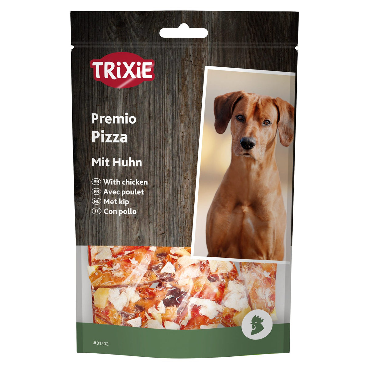TRIXIE Premio Pizza au Poulet Friandises pour Chien 100g