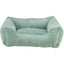 TRIXIE Couchage Jonna 70x50 cm Velours Côtelé Gris Fond Antidérapant