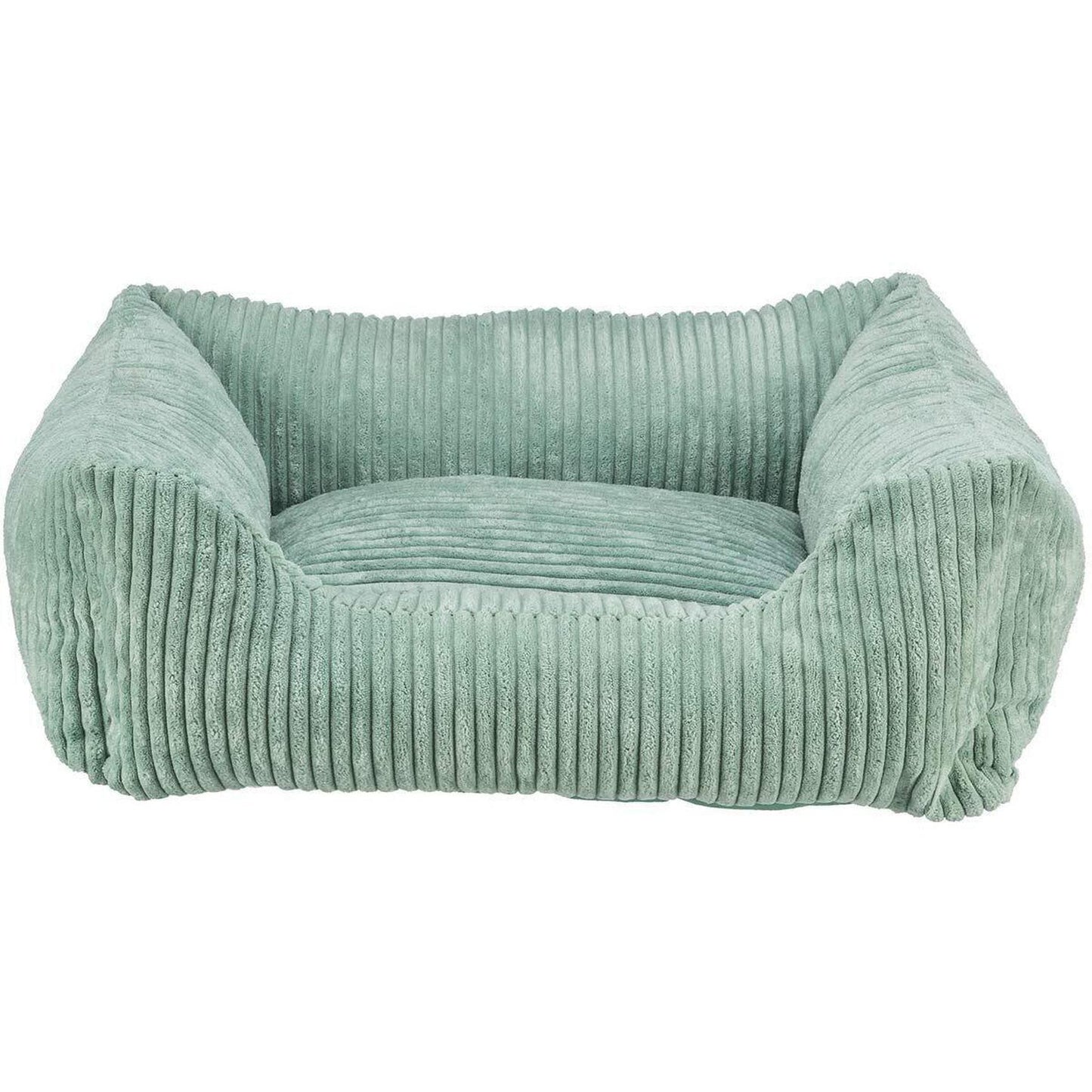 TRIXIE Couchage Jonna 70x50 cm Velours Côtelé Gris Fond Antidérapant