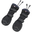 TRIXIE Bottes de protection Walker Active Long Taille S ø 4,5–5 cm 2 pièces Noir