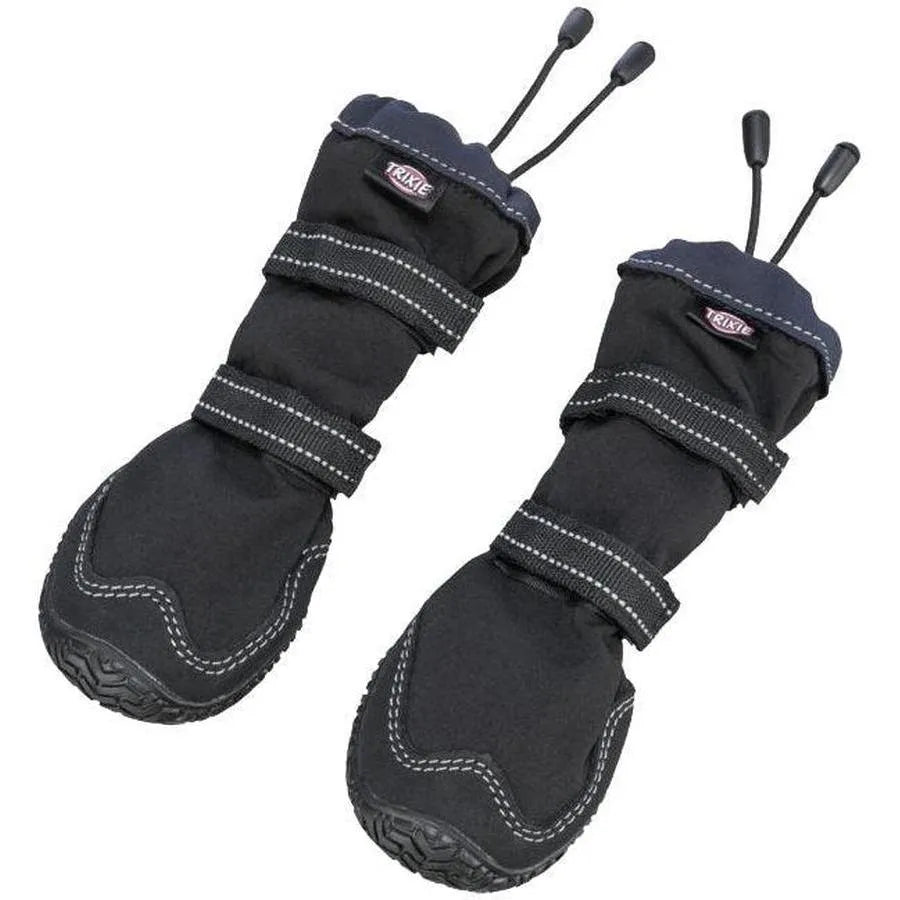 TRIXIE Bottes de protection Walker Active Long Taille S ø 4,5–5 cm 2 pièces Noir