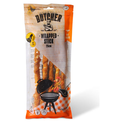 VADIGRAN Butcher BBQ Chicken Wrapped Stick Bâtons Enrobés de Poulet 25cm 144g