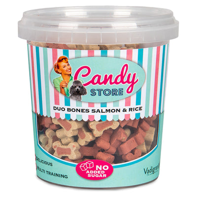 VADIGRAN Candy Duo Bones Saumon et Riz 500g