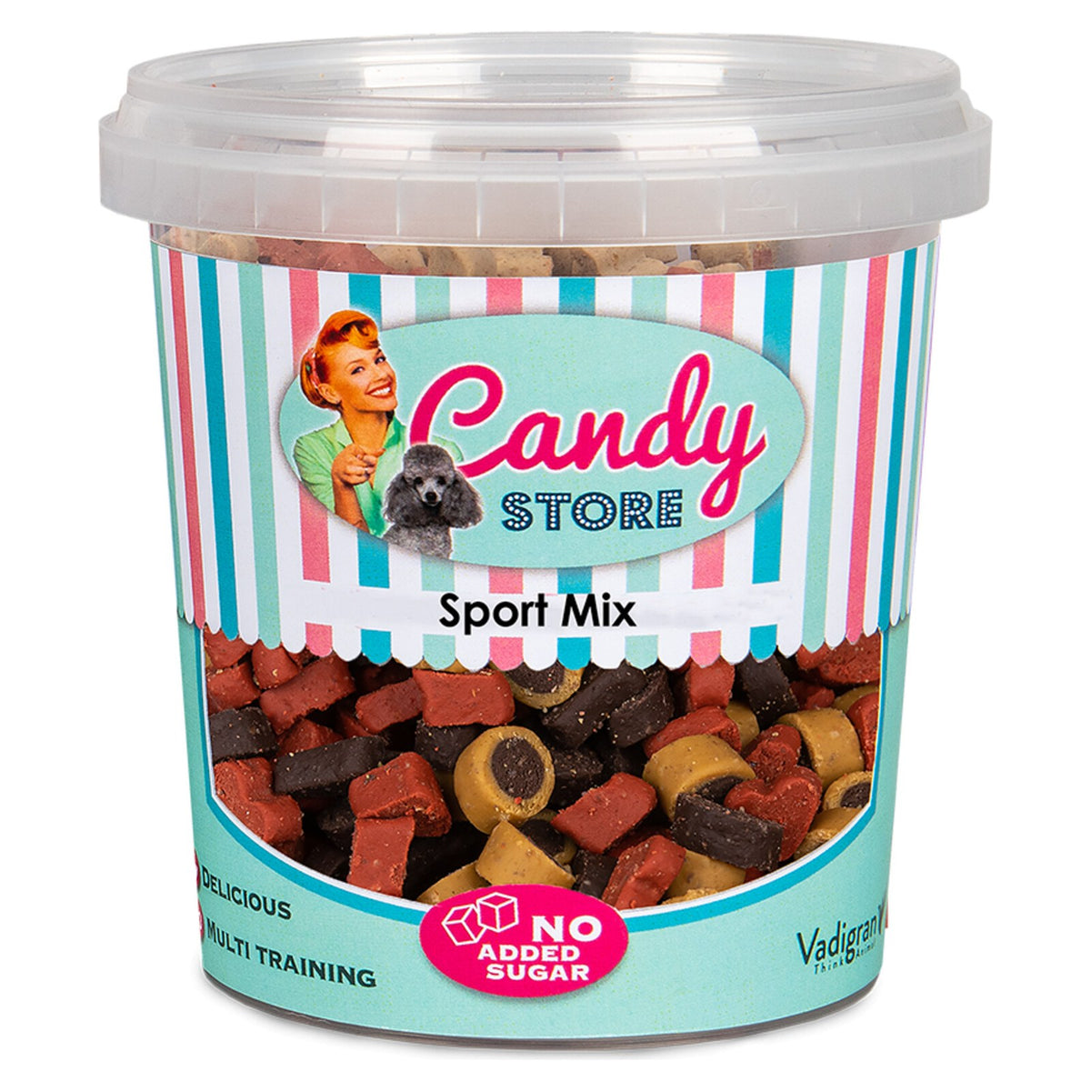 VADIGRAN Candy Store Sport Mix Friandises Chien 500g