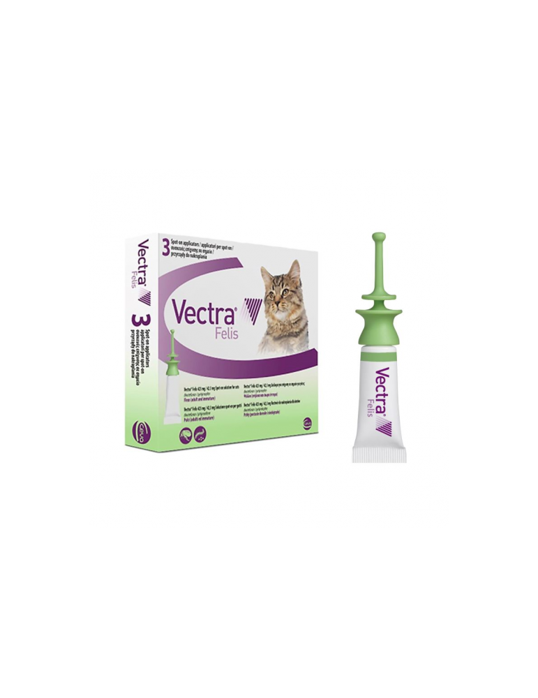 Vectris VECTRA Pipettes antiparasitaires vétérinaires pour chiens 4-10 kg 3 pi ...
