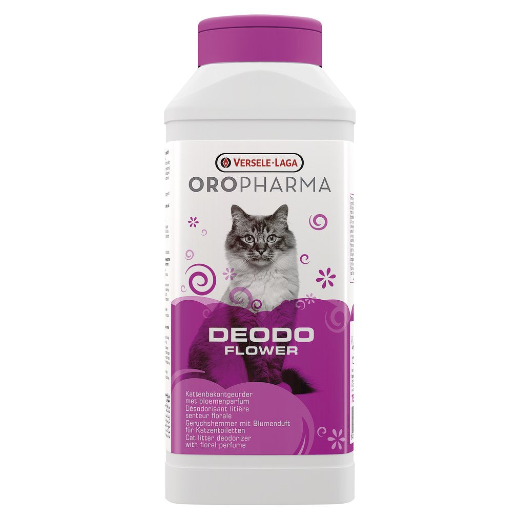 VERSELE LAGA Oropharma Deodo Flower Désodorisant pour Litière de Chat 750g