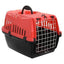MON AMI LUKI Valise de Transport Basique Plastique Gris pour Chien et Chat 52x35x30cm
