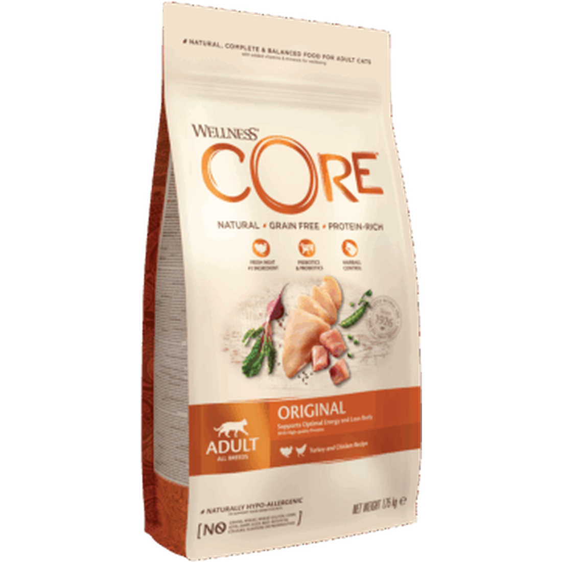 WELLNESS CORE Original Croquettes Chat Dinde Poulet