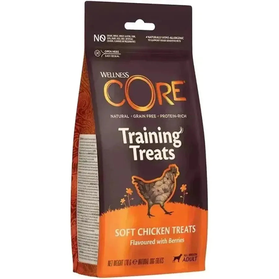 WELLNESS CORE Training Treats Poulet & Baies 170g