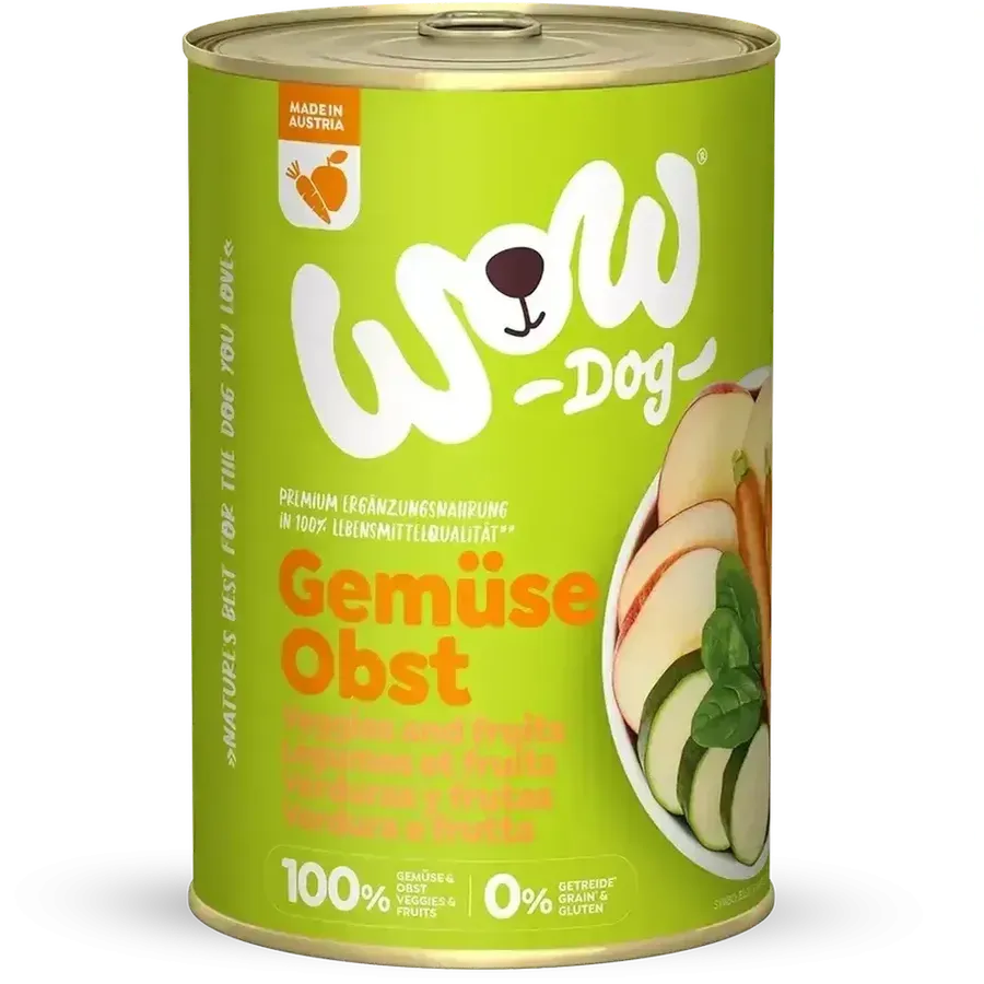 Wow 100% légumes & fruits 400g