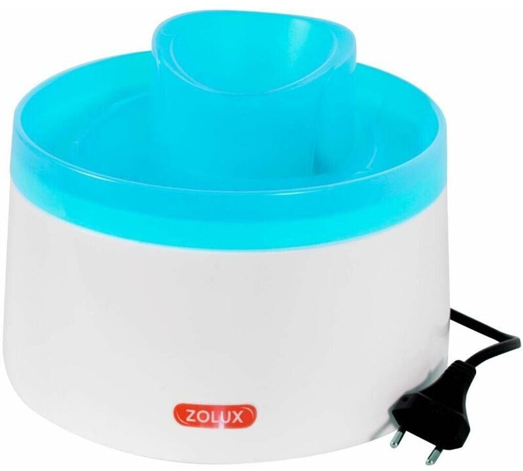 ZOLUX Distributeur d'eau antidérapant 1,5L bleu pour chiens et chats